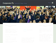 Tablet Screenshot of corporatefx.com